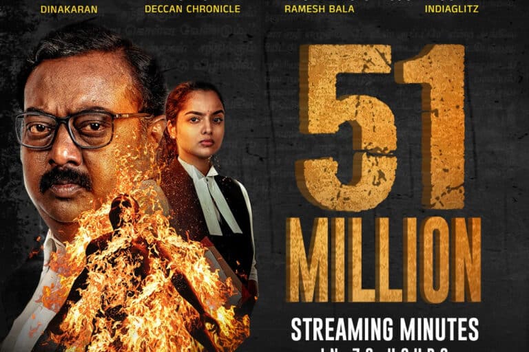 ZEE5’s Sattamum Neethiyum Shatters Records with 51 Million Streams in 72 Hours.