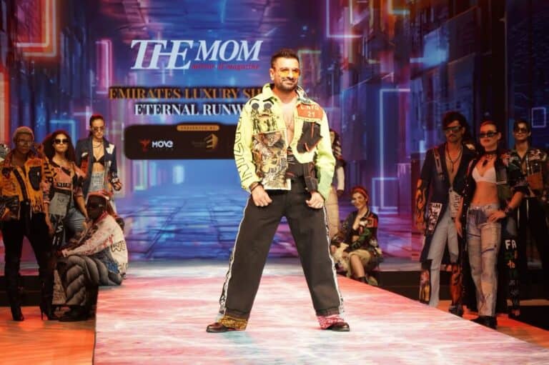 Eijaz Khan Stuns on the Ramp at Dubai’s Eternal Runway Show.