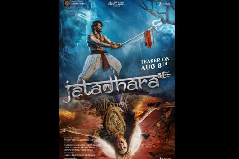 ‘JATADHARA’ First Look Is Here: Sudheer Babu & Sonakshi Sinha Dive Into a Mythic Supernatural Thriller!