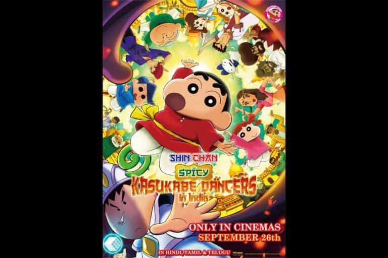 Get Ready, India! Shin chan: The Spicy Kasukabe Dancers Are Coming to Town!