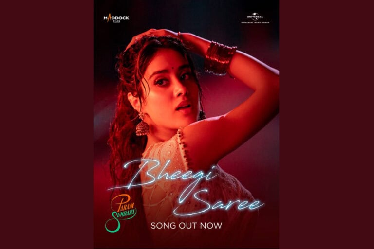 Janhvi Kapoor on Her Bheegi Saree Moment: “Rain Songs Always Get Me!”