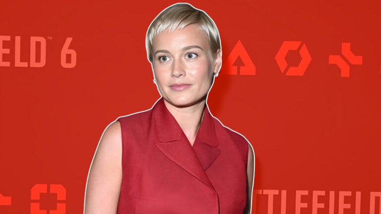 Brie Larson Just Debuted a Golden Pixie Cut Look