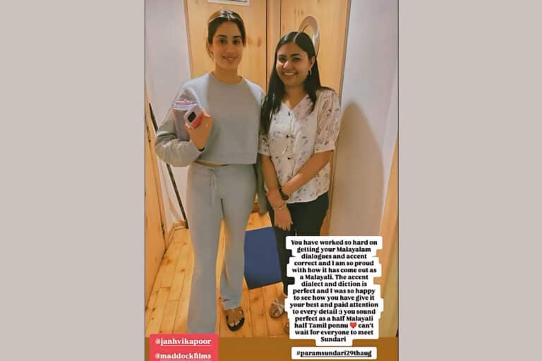 Janhvi Kapoor’s Malayalam Accent in Param Sundari Has Everyone Talking!