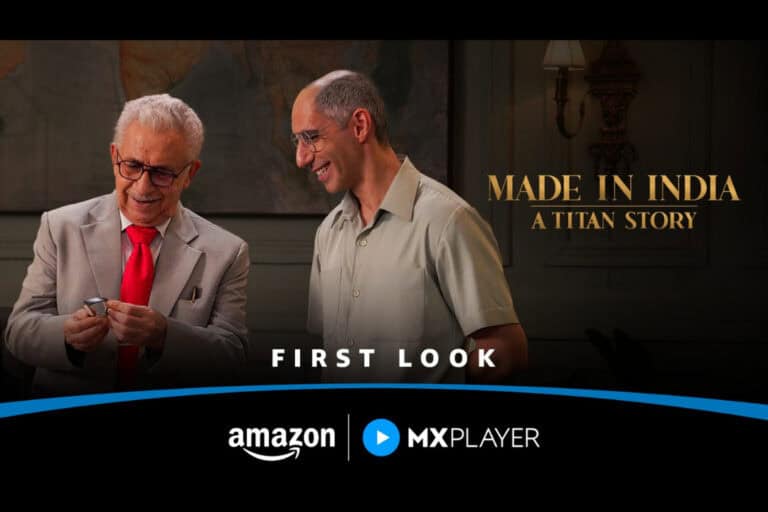 Amazon MX Player Drops First Look at Made in India – A Titan Story.