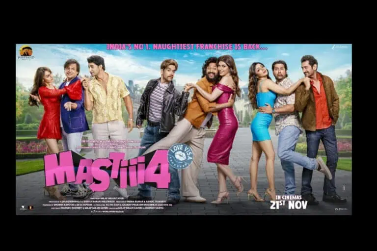Mastiii 4 is gearing up for a colossal release, slated to hit 2,200 screens.