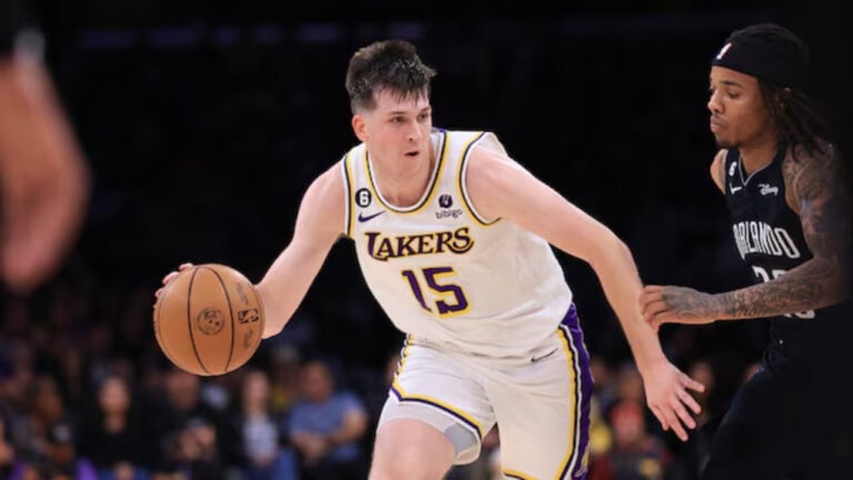 Austin Reaves scores a career-high 51 points and dominates the Lakers without LeBron James and Luka Doncic