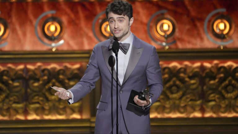 Daniel Radcliffe is back on Broadway in the moving solo play “Every Brilliant Thing”