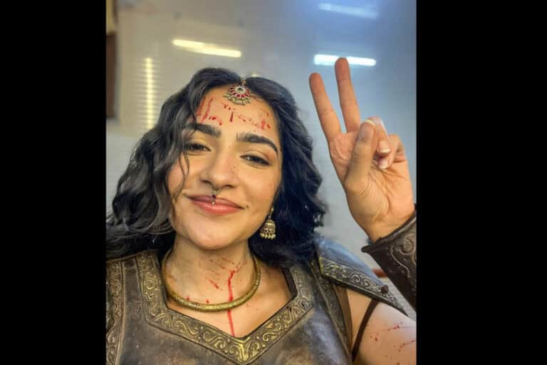 Rukmini Vasanth Shares Unseen “Becoming Kanakavathi” Moments from Kantara Chapter 1