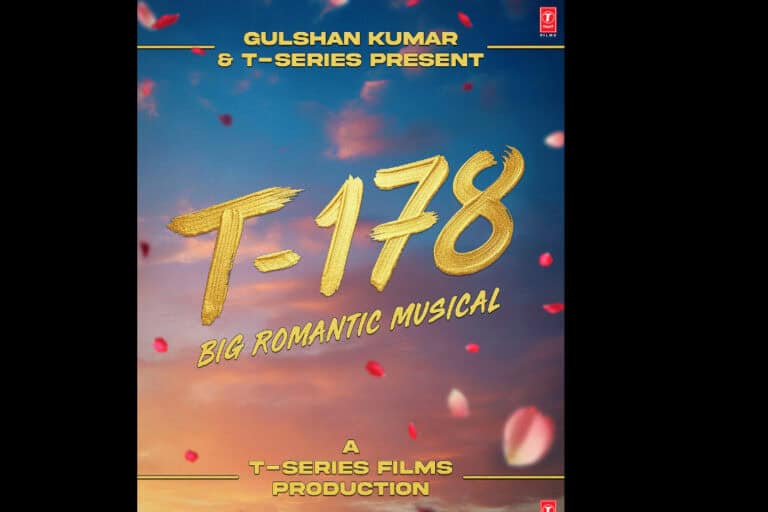 T-Series confirms that the romantic musical drama “T178” will premiere on October 1, 2026.