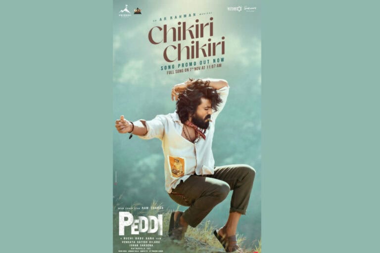 A.R. Rahman and Buchi Babu Sana Figure Out the Magic of “Chikiri” from Ram Charan’s Peddi