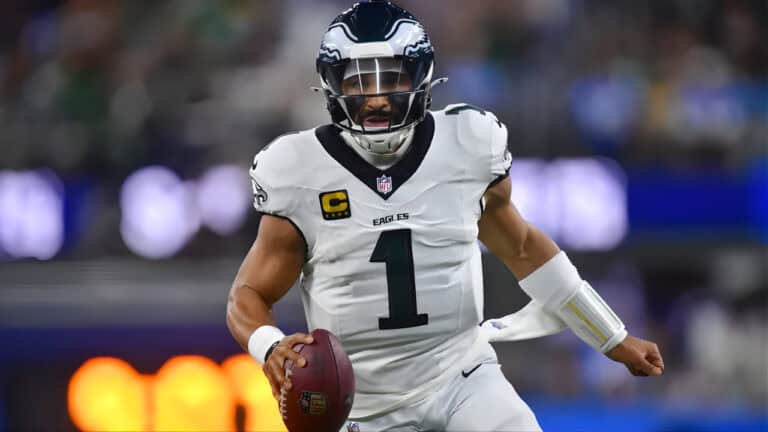 Jalen Hurts Double Turnover Dooms Eagles in Chargers OT Win Jalen Hurts Double Turnover Dooms Eagles in Chargers OT Win