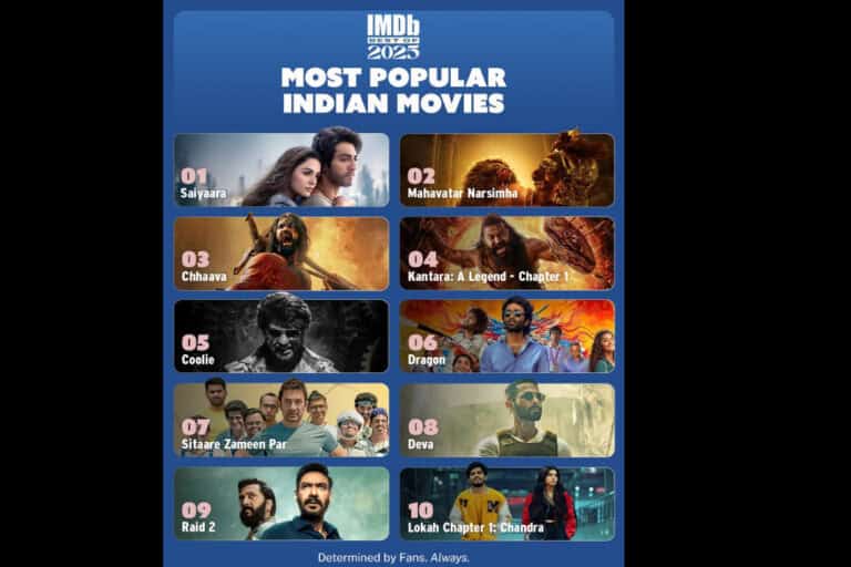 IMDb Lists the Most Popular Indian Movies and TV Shows of 2025