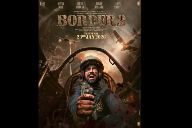 Diljit Dosanjh Soars High in Fierce First Look From Border 2