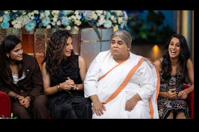 TAANG KHEENCHNA, TROPHIES AND TOTAL MASTI: WOMEN IN BLUE LIGHT UP KAPIL SHARMA’S COUCH