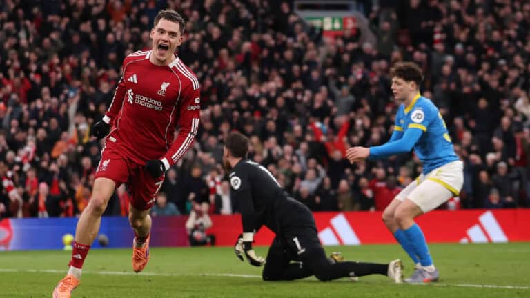 Wirtz Scores First Liverpool Goal vs Wolves 2025