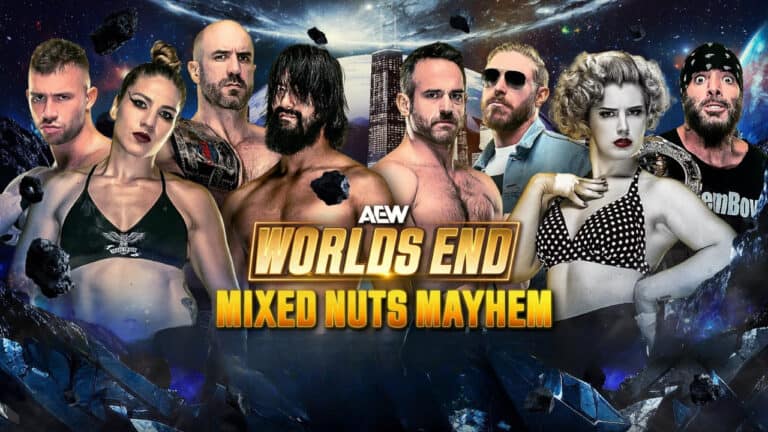 Toni Storm Giant Swing Steals AEW Worlds End Mixed Nuts Mayhem