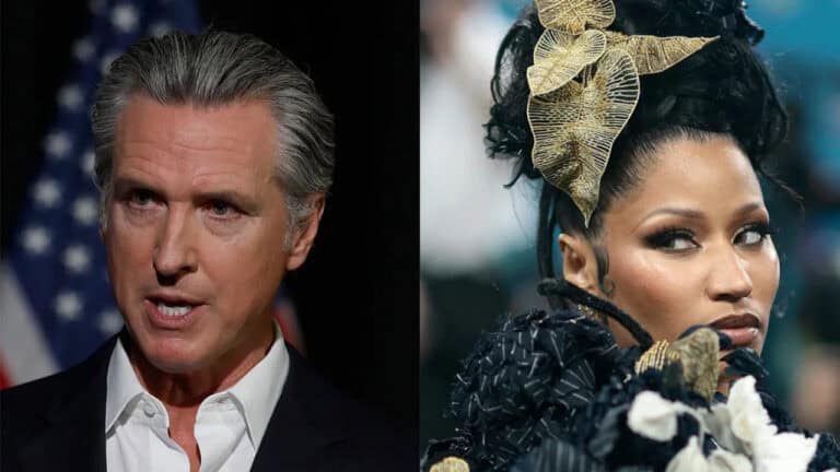 Nicki Minaj Slams Newsom’s Trans Kids Stance, 2028 Bid Doomed