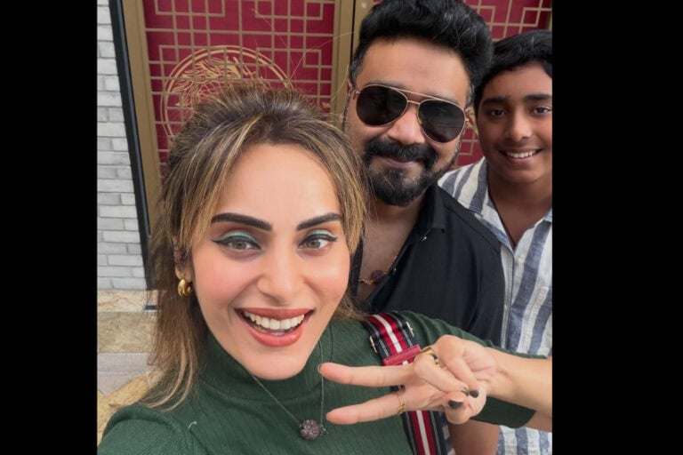 Shrutika Arjun, who is famous for Bigg Boss 18, welcomes 2026 with her family in Dubai.