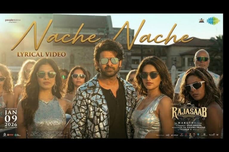 The RajaSaab’s “Nache Nache” Goes Viral as Prabhas Sets the Perfect Mass Vibe