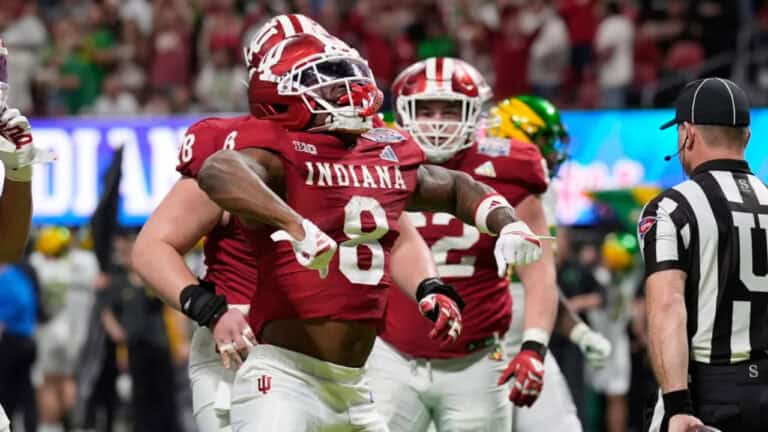 Indiana Crushes Oregon 56-22, Punches CFP Championship Ticket