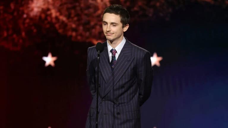Timothée Chalamet Thanks Kylie Jenner in Emotional Critics Choice Best Actor Win