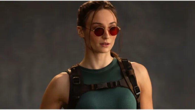 Sophie Turner as Lara Croft: Tomb Raider First Look 2026 Sophie Turner as Lara Croft: Tomb Raider First Look 2026