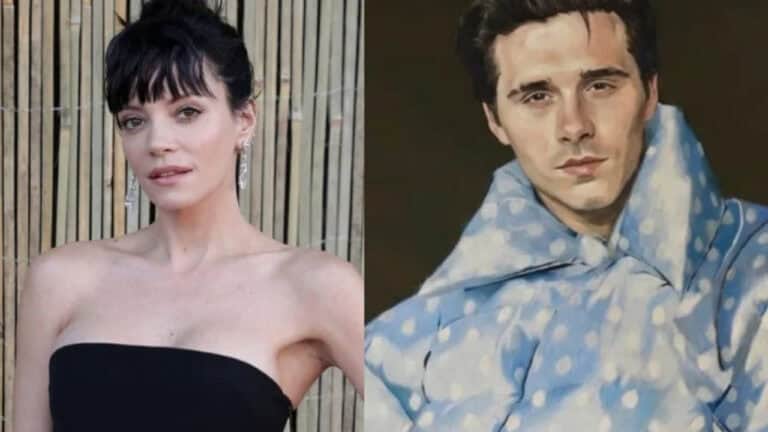 Lily Allen Backs Brooklyn Beckham in Family Feud