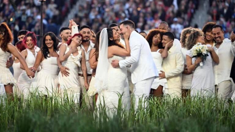 Bad Bunny Turns Super Bowl 60 Halftime into Epic Wedding Surprise for Lucky Couple