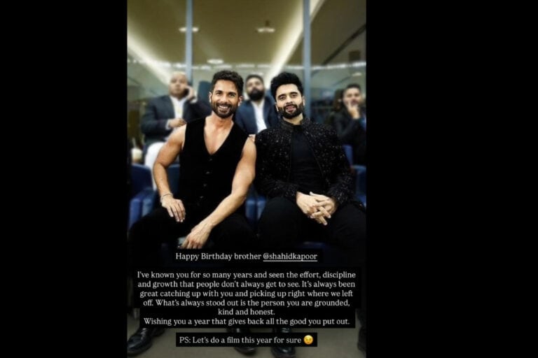 Jackky Bhagnani’s Heartfelt Birthday Wish for Shahid Kapoor Sparks Buzz Around Possible Film Collaboration