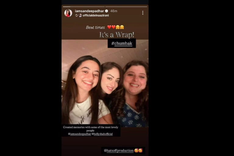 Sandeepa Dhar Wraps Shoot for Chumbak, Shares Major Instagram Update