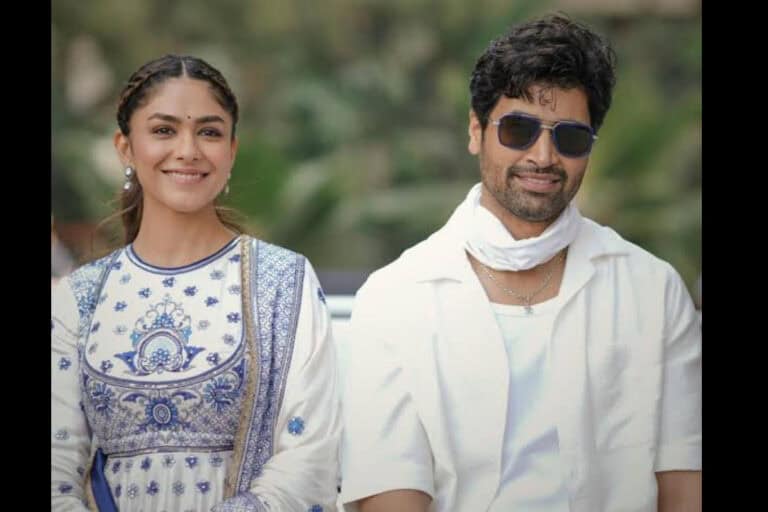 Adivi Sesh Sings “Banwa Banwi” for Mrunal Thakur on Dacoit Sets; Fans Love Their Playful Chemistry