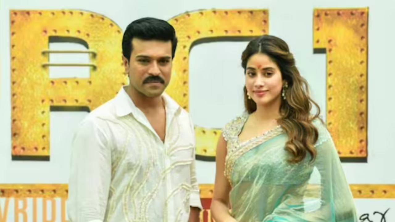 Ram Charan and Janhvi Kapoor in Peddi
