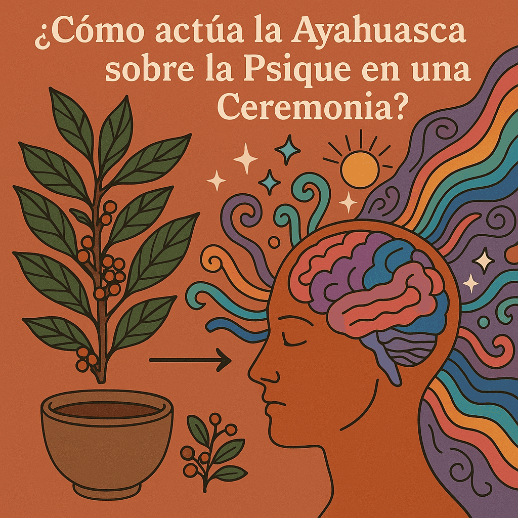 ¿Cómo actúa la Ayahuasca sobre la Psique en una Ceremonia?