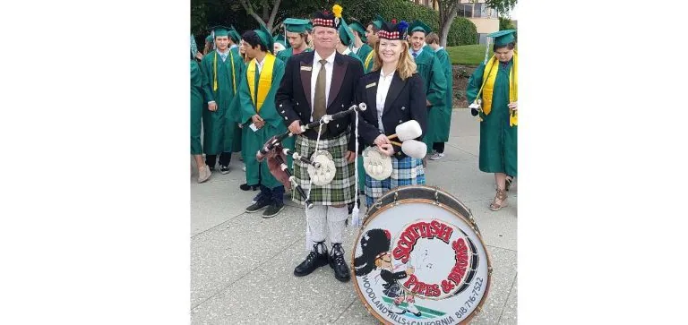Drummer and Bagpiper For Los Angeles hire