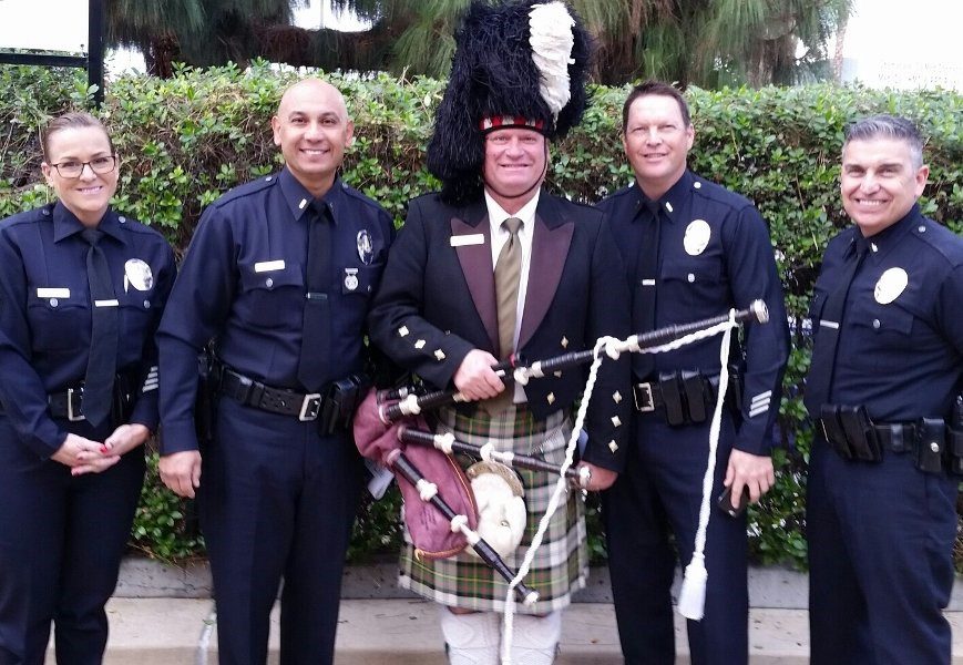 Police Bag pipe Camarillo Musician woodland hills