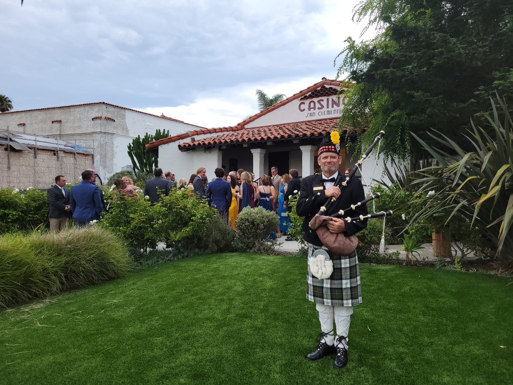 San Clemente Bag Piper Book Directly. Traditional Scottish