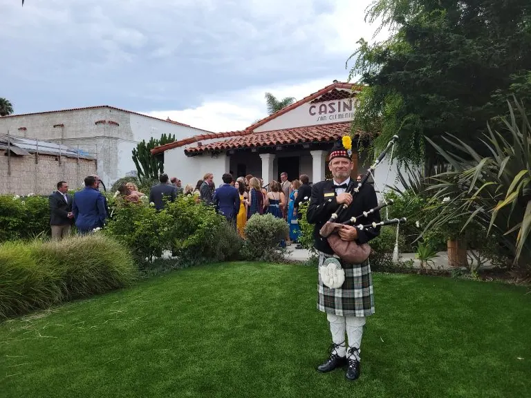 San Clemente Bag Piper Book Directly. Traditional Scottish