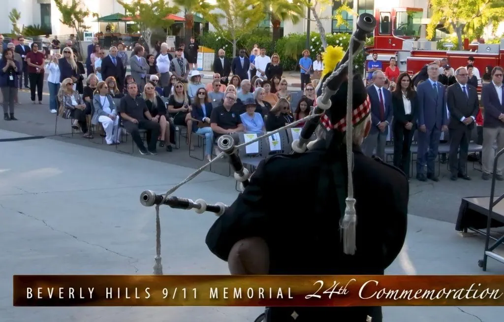 Bagpipoer For Beverly Hills