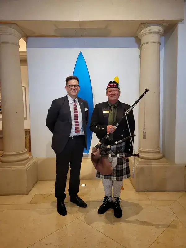 VIP The Maybourne Hotel Bagpiper