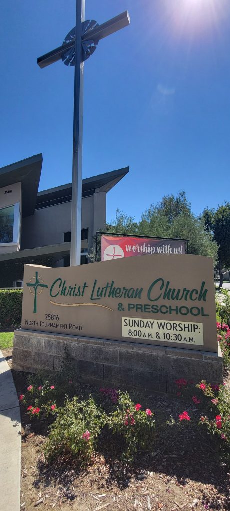 Valencia Lutheran Church Saugus area