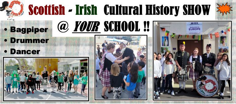 School Culteral Da Bagpiper