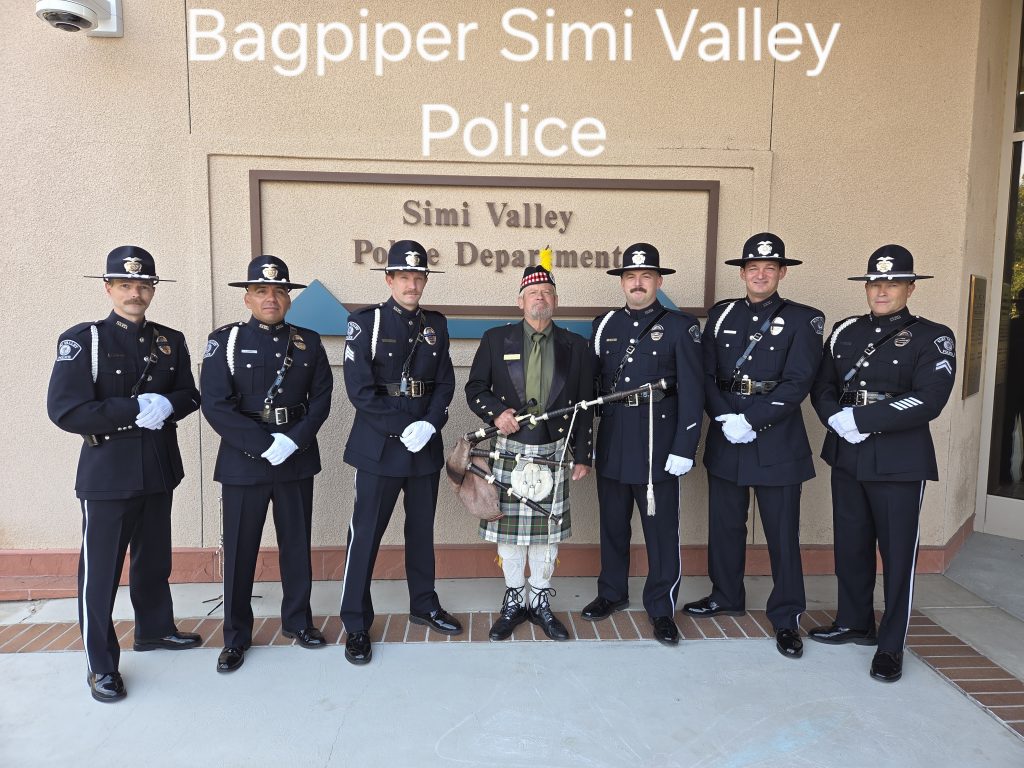 Simi Valley Police Bagpiper | Weddings | Memorials