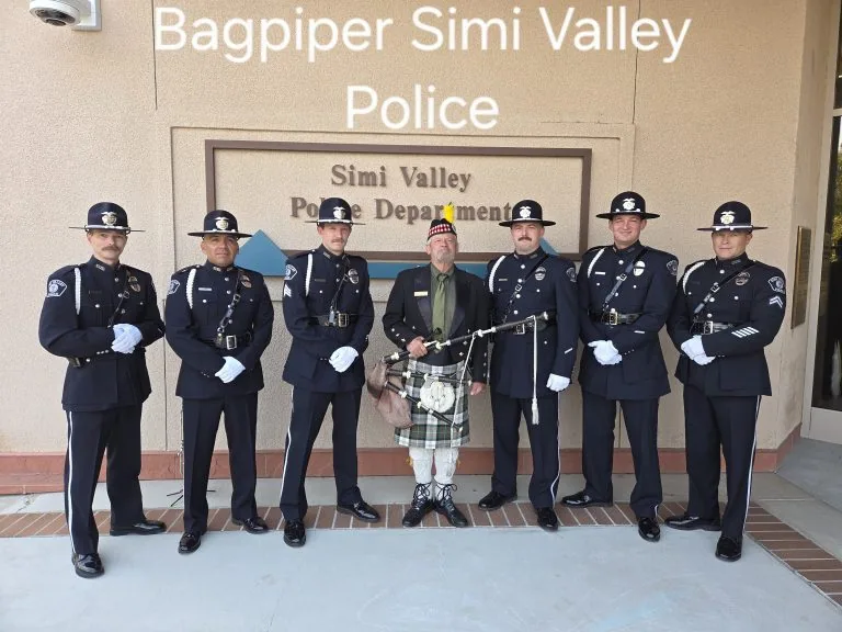 Simi Valley Police Bagpiper | Weddings | Memorials