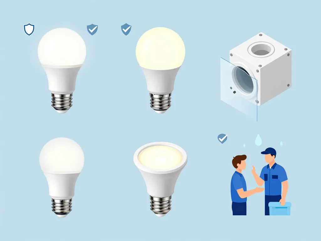 prévention ampoule explose maison