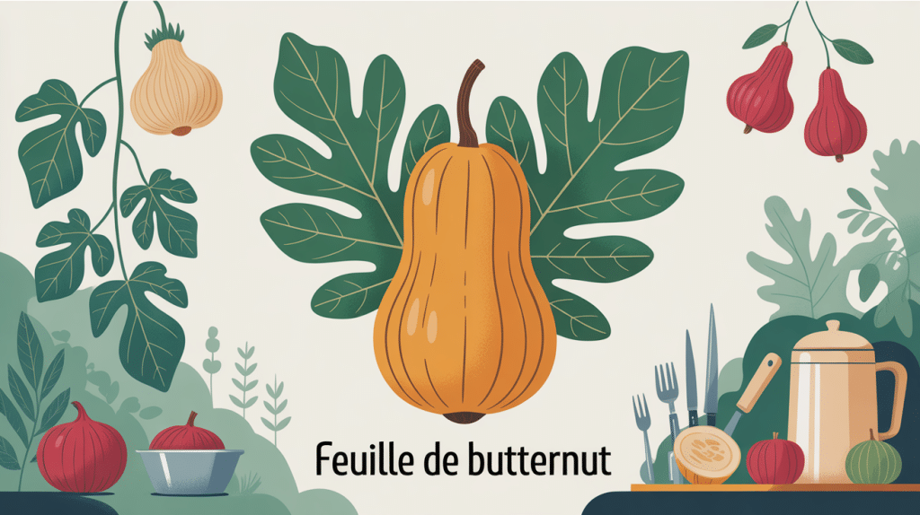 usage feuille de butternut cuisine et jardin