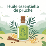 illustration he pruche huile essentielle bienfaits