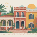 illustration maison algerienne styles tradition moderne