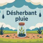 peut on mettre du désherbant quand il pleut image jardin pluie