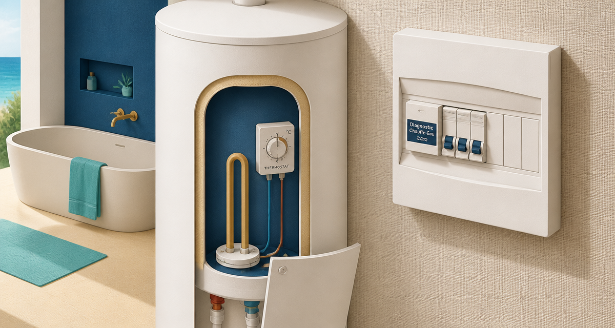 plus d eau chaude chauffe eau salle de bain