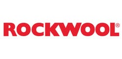 Logotipo de ROCKWOOL en rojo